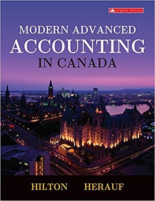 Solution Manual For Modern Advanced Accounting in Canada, 7th edition by Darrell Herauf and