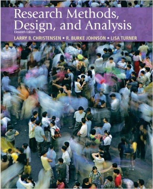 Test Bank Research Methods, Design, and Analysis,11th Edition by Larry B. Christensen , R. Burke